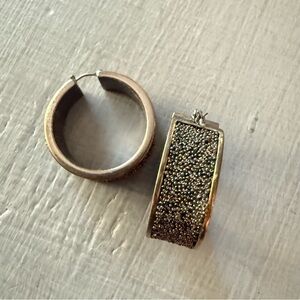 Touchstone Crystal Hoop Earrings